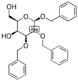 BENZYL 2,3-DI-O-BENZYL-BETA-D-GALACTOPYRANOSIDE Struktur