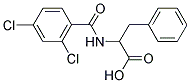 2-[(2,4-DICHLOROBENZOYL)AMINO]-3-PHENYLPROPANOIC ACID Struktur