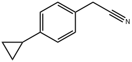 (4-CYCLOPROPYLPHENYL)ACETONITRILE Struktur