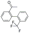 1-[2'-(TRIFLUOROMETHYL)[1,1'-BIPHENYL]-2-YL]ETHANONE Struktur