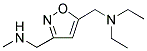 N-ETHYL-N-((3-[(METHYLAMINO)METHYL]-5-ISOXAZOLYL)METHYL)ETHANAMINE Struktur