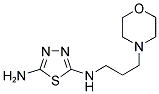 N-(3-MORPHOLIN-4-YLPROPYL)-1,3,4-THIADIAZOLE-2,5-DIAMINE Struktur