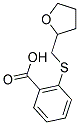 2-[(TETRAHYDROFURAN-2-YLMETHYL)THIO]BENZOIC ACID Struktur