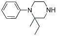 2-ETHYL-2-METHYL-1-PHENYLPIPERAZINE Struktur