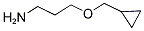 3-(CYCLOPROPYLMETHOXY)PROPAN-1-AMINE Struktur