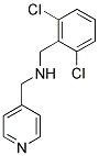 N-(2,6-DICHLOROBENZYL)-N-(PYRIDIN-4-YLMETHYL)AMINE Struktur