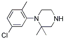 1-(5-CHLORO-2-METHYLPHENYL)-2,2-DIMETHYLPIPERAZINE Struktur