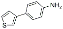 4-(THIOPHENYL-3-YL)PHENYLAMINE Struktur
