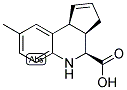 (3AR,4S,9BS)-8-METHYL-3A,4,5,9B-TETRAHYDRO-3H-CYCLOPENTA[C]QUINOLINE-4-CARBOXYLIC ACID Struktur