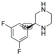 (S)-2-(3,5-DIFLUORO-PHENYL)-PIPERAZINE Struktur