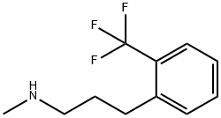 METHYL-[3-(2-TRIFLUOROMETHYL-PHENYL)-PROPYL]-AMINE Struktur