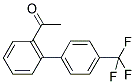 1-[4'-(TRIFLUOROMETHYL)[1,1'-BIPHENYL]-2-YL]ETHANONE Struktur