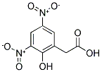 3,5-DINITRO-2-HYDROXYPHENYLACETIC ACID Struktur