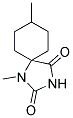 1,8-DIMETHYL-1,3-DIAZASPIRO[4.5]DECANE-2,4-DIONE Struktur