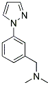 DIMETHYL-(3-PYRAZOL-1-YL-BENZYL)-AMINE Struktur