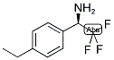 (1R)-1-(4-ETHYLPHENYL)-2,2,2-TRIFLUOROETHYLAMINE Struktur