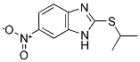 2-(ISOPROPYLTHIO)-6-NITRO-1H-BENZIMIDAZOLE Struktur