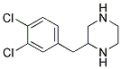 2-(3,4-DICHLORO-BENZYL)-PIPERAZINE Struktur