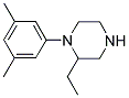 2-ETHYL-1-(3,5-DIMETHYLPHENYL)PIPERAZINE Struktur