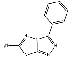 3-PHENYL[1,2,4]TRIAZOLO[3,4-B][1,3,4]THIADIAZOL-6-AMINE Struktur