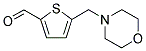 5-(4-MORPHOLINYLMETHYL)-2-THIOPHENECARBALDEHYDE Struktur