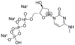 2'-DEOXY-N4-METHYLCYTIDINE 5'-TRIPHOSPHATE, SODIUM SALT Struktur