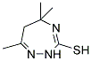 5,5,7-TRIMETHYL-5,6-DIHYDRO-2H-[1,2,4]TRIAZEPINE-3-THIOL Struktur