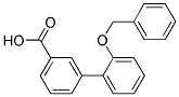 2'-(BENZYLOXY)[1,1'-BIPHENYL]-3-CARBOXYLIC ACID Struktur