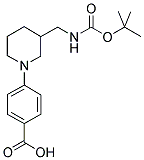 [1-(4-CARBOXY-PHENYL)-PIPERIDIN-3-YLMETHYL]-CARBAMIC ACID TERT-BUTYL ESTER Struktur