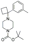 4-(1-M-TOLYL-CYCLOBUTYL)-PIPERAZINE-1-CARBOXYLIC ACID TERT-BUTYL ESTER Struktur