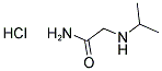 2-(ISOPROPYLAMINO)ACETAMIDE HYDROCHLORIDE Struktur