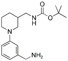 [1-(3-AMINOMETHYL-PHENYL)-PIPERIDIN-3-YLMETHYL]-CARBAMIC ACID TERT-BUTYL ESTER Struktur