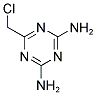 6-(CHLOROMETHYL)-1,3,5-TRIAZINE-2,4-DIAMINE Struktur