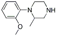 1-(2-METHOXYPHENYL)-2-METHYLPIPERAZINE Struktur