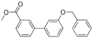 METHYL 3'-(BENZYLOXY)[1,1'-BIPHENYL]-3-CARBOXYLATE Struktur