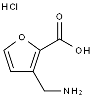 3-AMINOMETHYL-FURAN-2-CARBOXYLIC ACID HYDROCHLORIDE, 944467-87-2, 結(jié)構(gòu)式