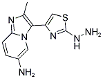 3-(2-HYDRAZINO-THIAZOL-4-YL)-2-METHYL-IMIDAZO[1,2-A]PYRIDIN-6-YLAMINE Struktur