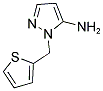 1-(THIEN-2-YLMETHYL)-1H-PYRAZOL-5-AMINE Struktur