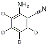 2-AMINOBENZONITRILE-3,4,5,6-D4 Struktur