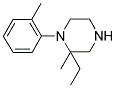 2-ETHYL-2-METHYL-1-(2-METHYLPHENYL)PIPERAZINE Struktur