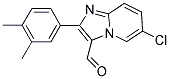 6-CHLORO-2-(3,4-DIMETHYLPHENYL)IMIDAZO[1,2-A]PYRIDINE-3-CARBALDEHYDE Struktur