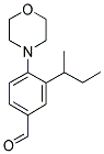 3-SEC-BUTYL-4-MORPHOLIN-4-YL-BENZALDEHYDE Struktur