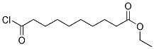 9-CHLOROCARBONYL-NONANOIC ACID ETHYL ESTER Struktur
