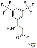 (S)-ETHYL 3-(3,5-BIS(TRIFLUOROMETHYL)PHENYL)-3-AMINOPROPANOATE Struktur