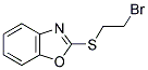 2-(2-BROMO-ETHYLSULFANYL)-BENZOOXAZOLE Struktur