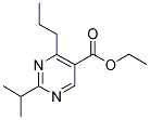 ETHYL-2-ISOPROPYL-4-PROPYL-5-PYRIMIDINE CARBOXYLATE Struktur