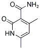 4,6-DIMETHYL-2-OXO-1,2-DIHYDROPYRIDINE-3-CARBOXAMIDE Struktur