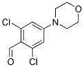 2,6-DICHLORO-4-MORPHOLIN-4-YL-BENZALDEHYDE Struktur