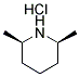 CIS-2,6-DIMETHYLPIPERIDINE HYDROCHLORIDE Struktur