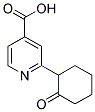 2-(2-OXO-CYCLOHEXYL)-ISONICOTINIC ACID Struktur